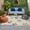 Tan, Khaki, Blue, variant on Navy Beach Scallops Outdoor Rug for Patio/Deck/Porch, Non-Slip Large Area Rug 5 x 7 Ft, Vintage Summer Coastal Leaves Beige Indoor Outdoor Rugs Washable Area Rugs, Camping Rug Carpet Runner