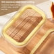 thumbnail image 5 of Plato Cortador Mantequilla Con Caja Recipiente Plástico Tapa (500 G) Amarillo, 5 of 9