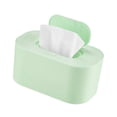 thumbnail image 1 of Calentador de toallitas USB portátil perfecl Dispensador de toallitas húmedas cálidas Verde, 1 of 8