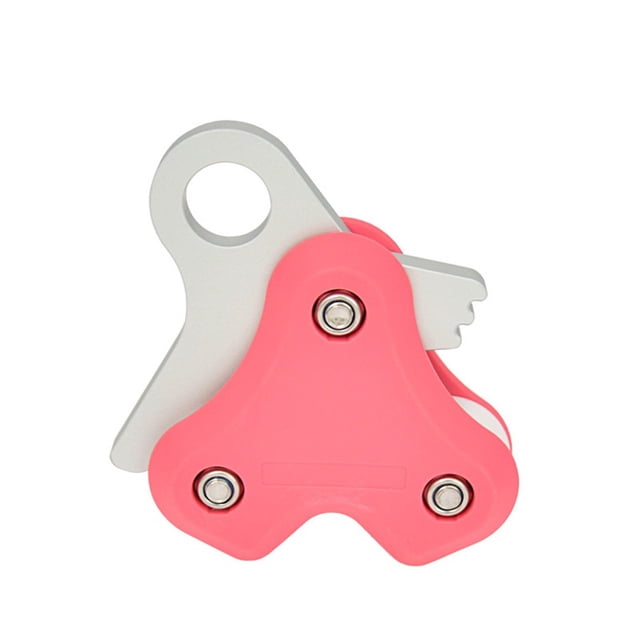 Bgsha Diving Rope Retractor Aluminum Alloy Pulley Free Diving Buoy Metal Retractor