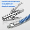 thumbnail image 4 of 2 Pieces High Pressures Grease Guns Hose Flexible Nonslip Design with Quick Releases Coupling Thread For Grease Guns, 4 of 9