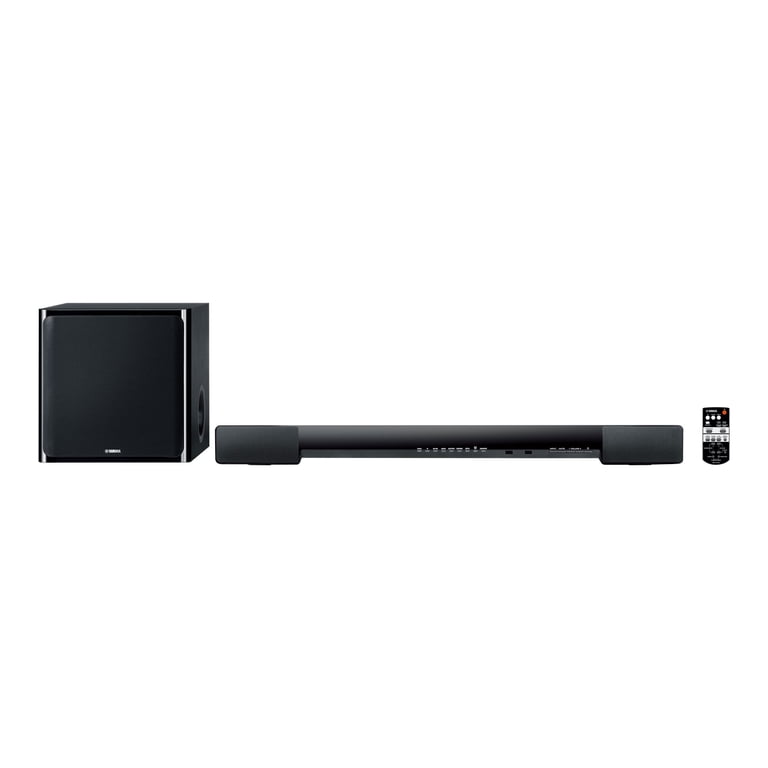 Yamaha YAS-203 - Sound bar system - for home theater - 2.1-channel