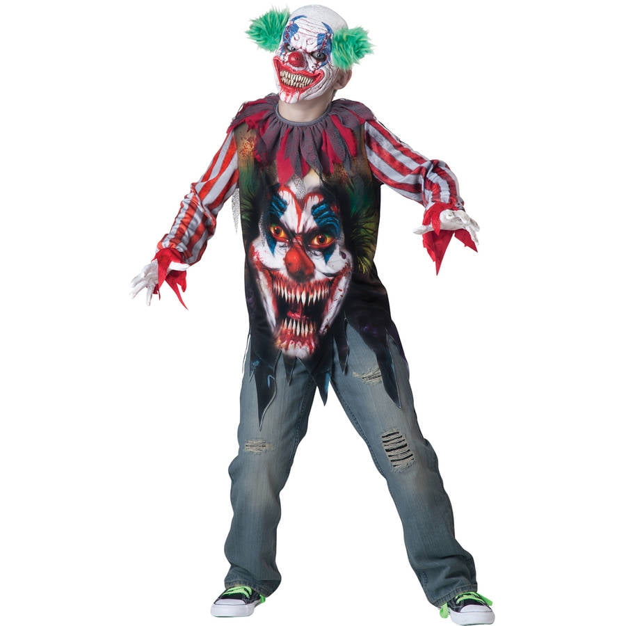 Big Top Terror Boys Child Halloween Costume, One Size, XS (6) - Walmart ...