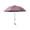 Watermelon Red, variant on Zzbeans Baby Stroller Sunshade Umbrella, Foldable Universal Clip-On Sun Canopy, UV Protection Sunscreen Umbrella for Pram Pushchair Rain Cover, Pink