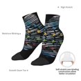 thumbnail image 6 of Womens Quarter Socks Love Rowing In Sea Men Novelty Socks, 6 of 7