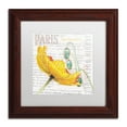 thumbnail image 2 of Trademark Fine Art "Paris Botanique Yellow Poppy" Canvas Art by Jennifer Redstreake White Matte, Wood Frame, 2 of 4