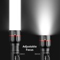 thumbnail image 4 of Lepro LED Flashlight with Clip, LE2050 High Lumen, Super Bright, 5 Lighting Modes, Zoomable, Waterproof, Pocket Size Mini Flashlight for Camping, Emergency, Repair-Powered by AAA Battery, 2 Packs, 4 of 8
