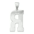 thumbnail image 3 of Collier Pendentif Monogramme Initiale Lettre R en Argent Sterling 925, 3 of 8