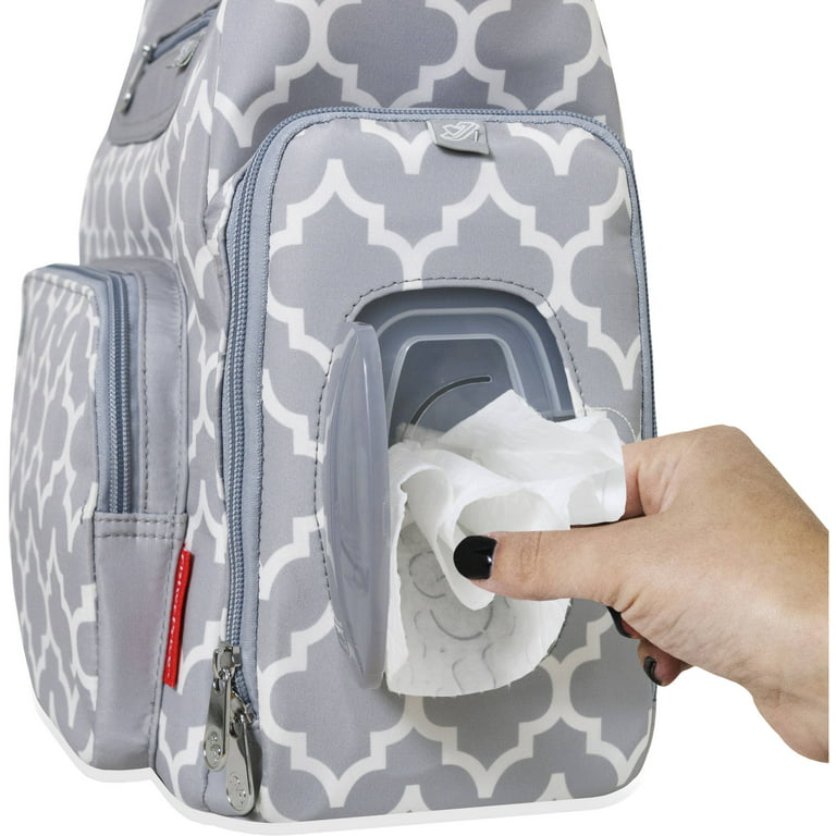 New Fisher Price Fastfinder Deluxe Diaper Bag - light color lining
