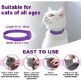 thumbnail image 4 of Collar Clearance! Cat Calming Collar, 3-Pack Pheromone Calming Collars for Cats – Adjustable 15″, 60-Day Lasting Stress & Anxiety Relief, Helps Reduce Noise Fear, Scratching & Separation Anxiety, 4 of 8