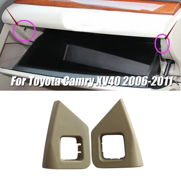 Pair Glove Box Tool Storage Buckle L R For Toyota For Camry 2006-11 Accessories