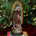 thumbnail image 3 of 12" Our Lady of Guadalupe with Angel Religious Christmas Table Top Figure, 3 of 3
