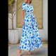 thumbnail image 5 of Vestido Bohemio Floral de Corta para Mujer, Imagen 5 XL, 5 of 9