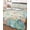 Brown Green, variant on Twin XL Quilt Bedding Set, Beach Coastal Reversible Summer Quilt 3 Pieces, Summer Coral Starfish Nautical Ocean Vintage Lightweight Bedspreads Coverlets with 2 Pillow Shams for All Seasons