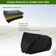 thumbnail image 3 of Waterproof Bike Cover DustProof Cloth Mountain Bike Cover Rain Bicycle Cover for 3 Bikes Mountain Cycling Accessory, 3 of 8