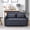 Blue Grey, variant on YWEN 55.9" Convertible Sleeper Sofa Bed with 3 USB Ports,2 Side Pockets,Cup Holders and 360°Swivel Phone Holder,Loveseat w/Pull-Out Bed,2 Pillows, Adjustable Backrest,for Living Room