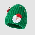thumbnail image 4 of Xuety Santa Hats Knitted Christmas Hats Santa Decor Hat Funny Christmas Hats for Adults Christmas Party Gift, 4 of 7