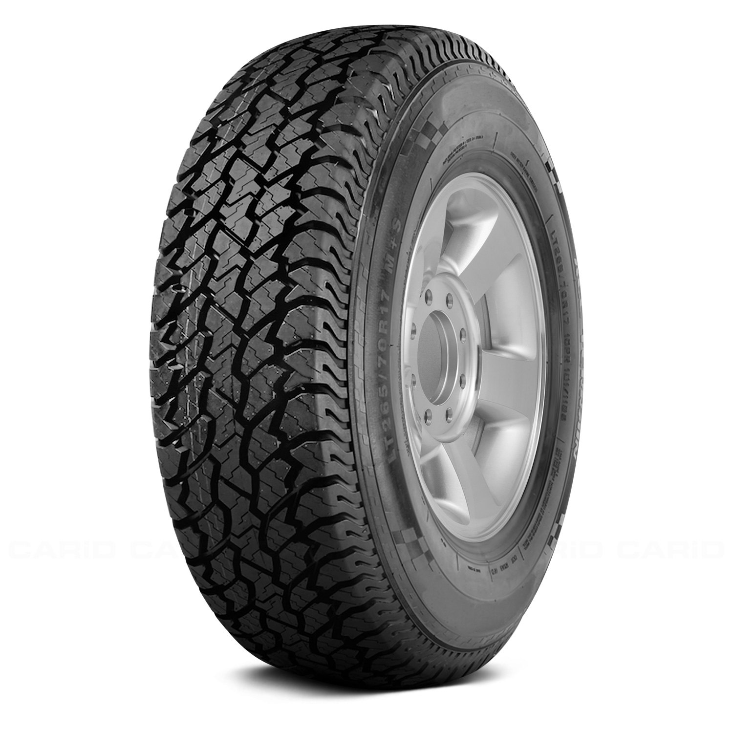 Travelstar AT701 All-Terrain Tire - 265/70R16 112T - Walmart.com ...