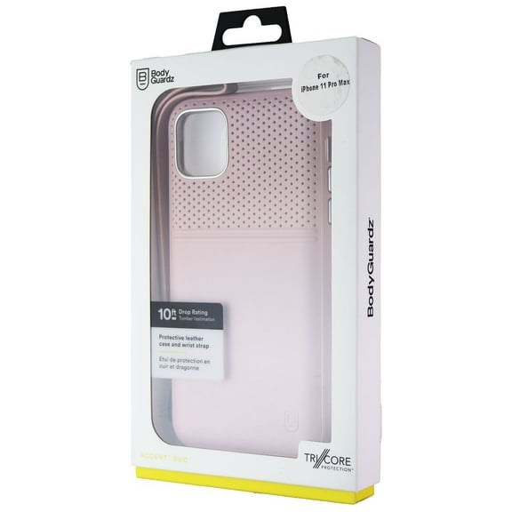 BodyGuardz Accent Duo Case for iPhone 11 Pro Max - Blush/Mauve Pink
