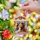thumbnail image 1 of Decoración Del Árbol Del Monstruo Verde Navidad divertido monstruo verde árbol decoración fiesta árbol artesanía suministros (2), 1 of 6