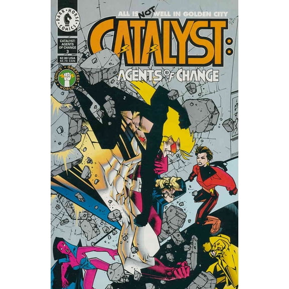 Catalyst: Agents of Change #3 VF ; Dark Horse Comic Book