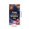 thumbnail image 3 of Linnome Independence Day Door Cover Hanging Cloth Background Cloth for Anniversary Celebration 70.9x35.4 Inch Multicolor#13, 3 of 6