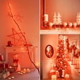 thumbnail image 3 of Morttic 200 LED 66 FT Copper Wire String Lights Battery Operated 8 Modes with Remote, Waterproof Fairy String Lights for Indoor Outdoor Home Wedding Party Decoration,Orange, 3 of 15
