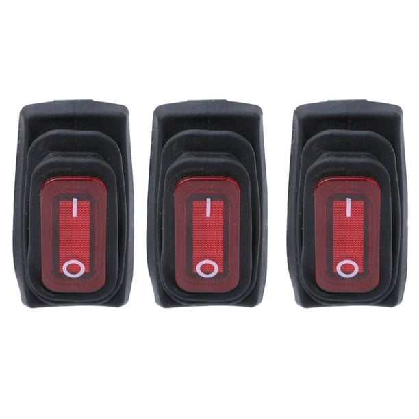 3 Pcs Light Switch Water Proof Lamp 3 Pin Ship Type ON/OFF 250VAC ...