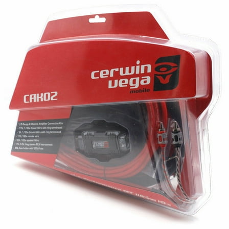 1/0 Gauge 2 Channel OFC Amplifier Kit - CAK02