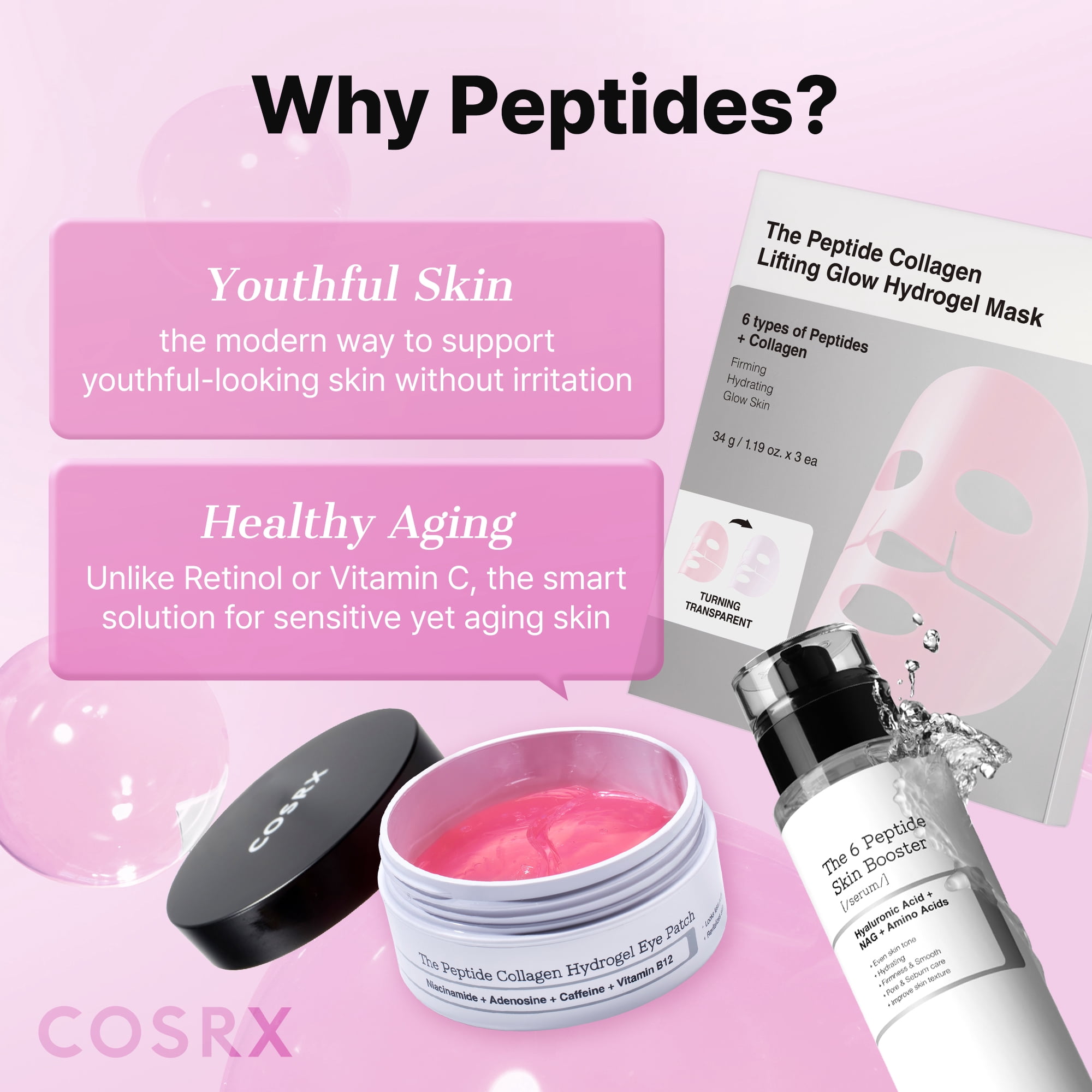 COSRX The 6 Peptide Skin Booster Serum 5.07 oz