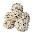 thumbnail image 1 of EDTara Natural Sola Balls Soft Chew Foraging Bird Toy For Rabbit Parrots Chinchillas Hamster Guinea Pig, 1 of 9