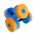 thumbnail image 2 of Ejercicio acuático Mancuernas Deportes acuáticos Equipo aeróbico Natación Pesas Natación Naranja Azul, 2 of 9