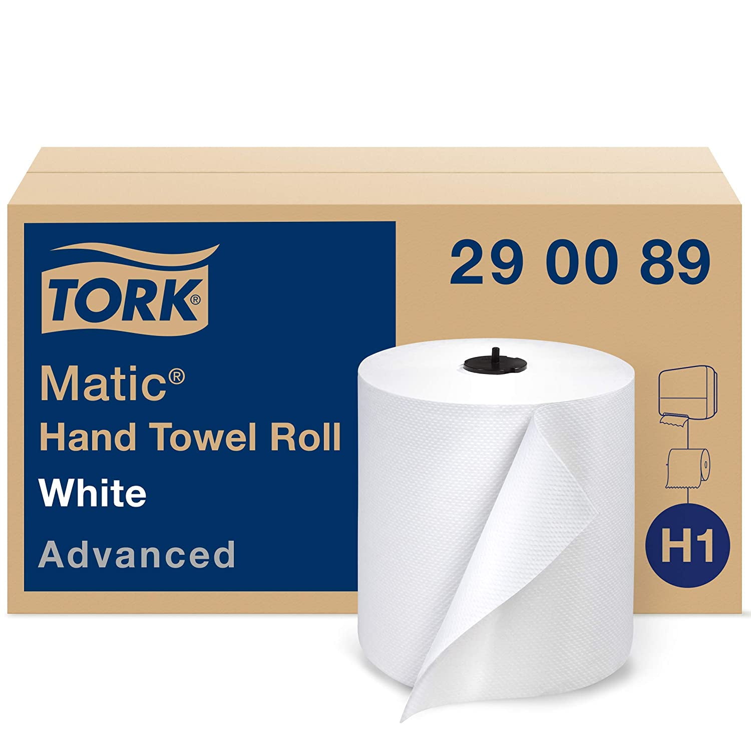 Tork Matic Advanced Paper Towel Roll H1 Paper Hand Towel 290089 100% Recycled 