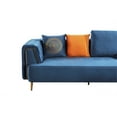thumbnail image 1 of AE-D832 Royal Blue Color with Soft Velvet Fabric Loveseat, 1 of 6