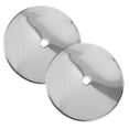 thumbnail image 1 of UPOUART 2pcs Induction Hot Plate Stainless Steel Heat Retention Tool For Home Cooks Silver Color, 1 of 8
