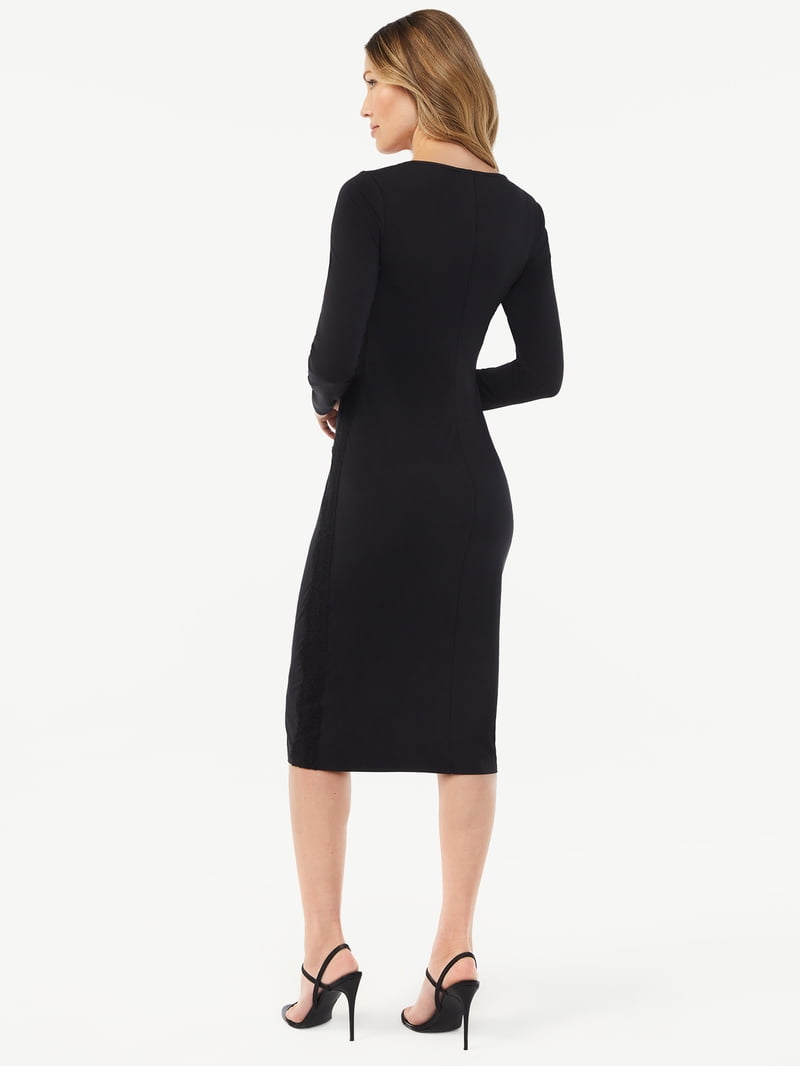 Sofia Jeans Sofia Vergara Long Sleeve Midi Dress - Walmart.com Sofia Jeans Sofia Vergara Long Sleeve Midi Dress - Walmart.com