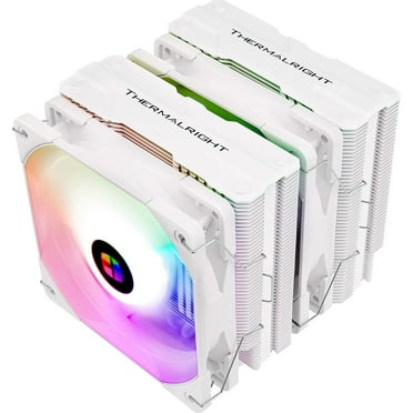 Thermalright Peerless Assassin 120 White ARGB CPU Air Cooler,6 Heat Pipes,TL-C12W-S PWM Fan,Aluminium Heatsink Cover, AGHP Technology,for AMD AM4/AM5/Intel LGA 1700/115X/1200/2011/1851