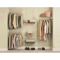thumbnail image 5 of ClosetMaid 5636 Closet Super-Slide Organizer Kit Steel White Vinyl-Coated, 5 of 5