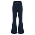 thumbnail image 3 of TMOYZQ Men's Flare Pants Corduroy Trousers 70s Stretch Flare Pants Classic Comfort 60s Outfits, 3 of 8