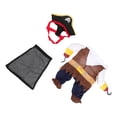 thumbnail image 1 of WASHWEPE Dog Cosplay Costume 1 Set Pirate Elements Pet  Costume M, 1 of 8