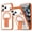 Orange, variant on ChicShell Kickstand Compatible with iPhone 17 Pro Max Case with Stand, [Compatible with MagSafe] Slim Fit Rugged Shockproof Protective Magnetic Phone Cases For iPhone 17 Pro Max, Orange
