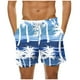 thumbnail image 2 of Pantalones cortos de playa holgados de verano para hombre, con bolsillos, para nadar., 2 of 6