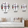 thumbnail image 4 of Designart 1 in Farmhouse Wall Clock, 4 of 5