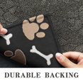 thumbnail image 6 of Paw Prints and Bones Door Rugs,Washable Non Slip Door Mats Indoor,Decorative Door Mats,Entry Mat Indoor for Entrance,Bedroom,Kitchen,Bathroom,16"x47", 6 of 6
