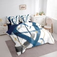 thumbnail image 3 of Homewish Geometric Stripes Lines 7-Piece Twin Bedding Sets for Female Men Teens,Retro Vintage Aesthetic Bedding Comforter Set,Minimalist Abstract Art Breathable Sheet Sets,Lightweight Room Decor, 3 of 8