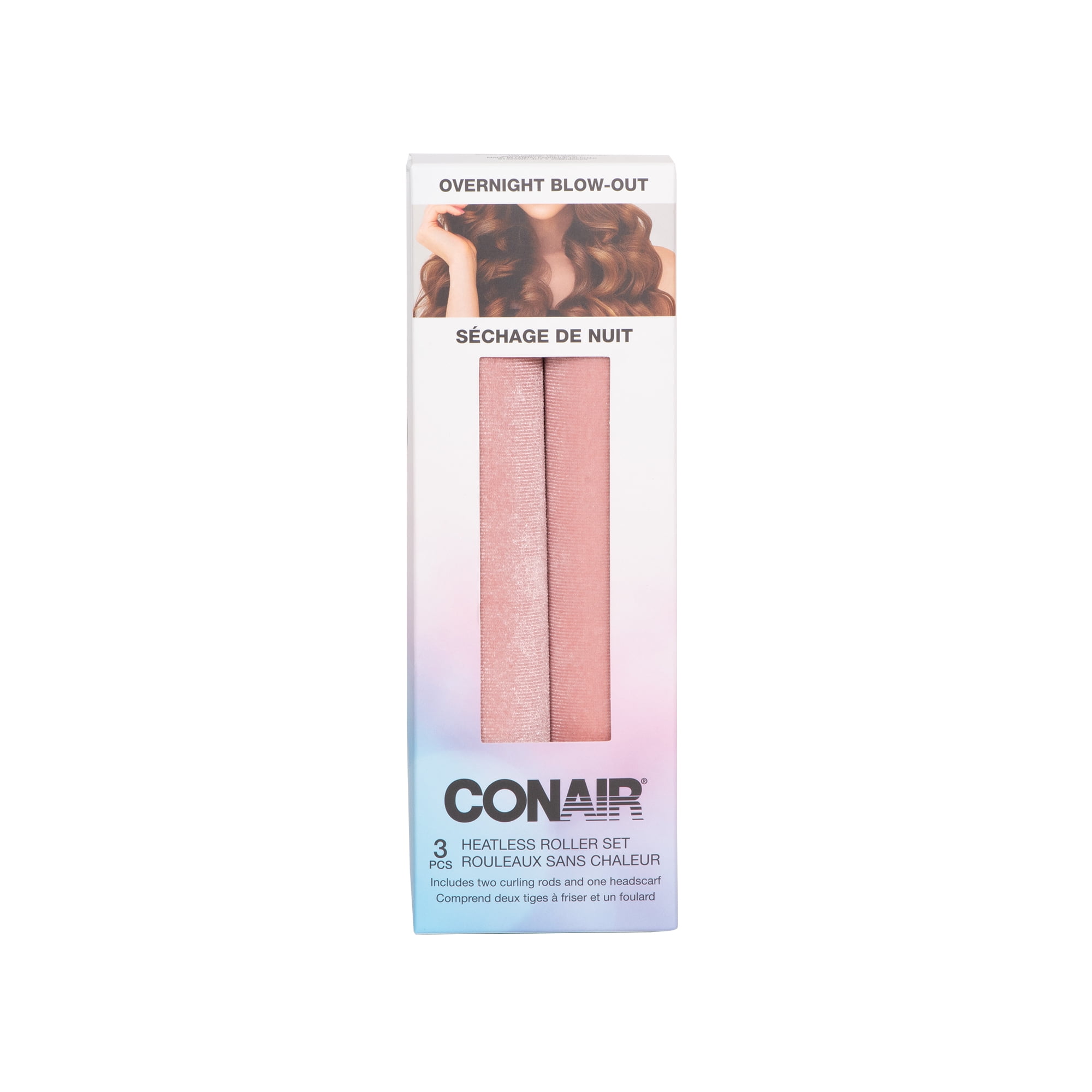 Conair 3 piece Heatless Blowout Set, CONAIR CON BLOW OUT RLR 3CT