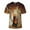 Black, variant on toraway Summer Clothes Pocket Protector for Men Shirt with Badge Round Neck Loose Street Bubble Fashion 3D Digital Print Men's and Women's Short Sleeve T Shirt XXXXXL