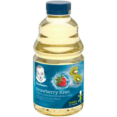 Gerber Fruit Splashers Strawberry Kiwi Beverage 32 fl. oz. Bottle