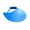 Blue, variant on Outdoor Hat Wide Brim Arc Shape Sun Protection Hat Portable Outdoor Hiking Traveling Walking Sport Hat
