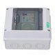 thumbnail image 4 of Risegun Caja De Protección De Distribución, Caja Eléctrica con Disyuntor De Cubierta Transparente Caja Eléctrica Impermeable IP65 con Disyuntor MCB RCBO Enchufe De La UE 250VAC 10 16A, 4 of 7